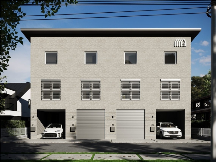 「ウェルネストルーム吹上」正面イメージパース