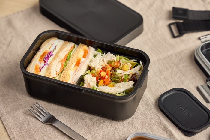 サンドイッチやサラダランチに