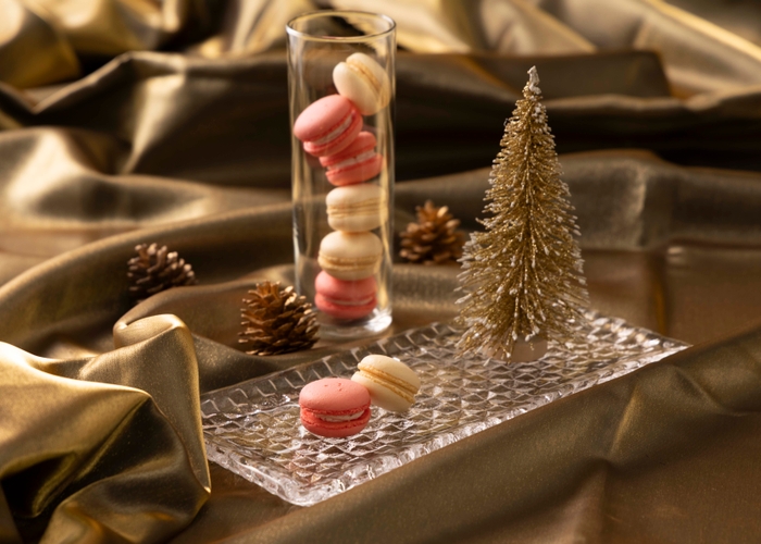 ディナータイムWEB予約限定特典:クリスマスマカロン