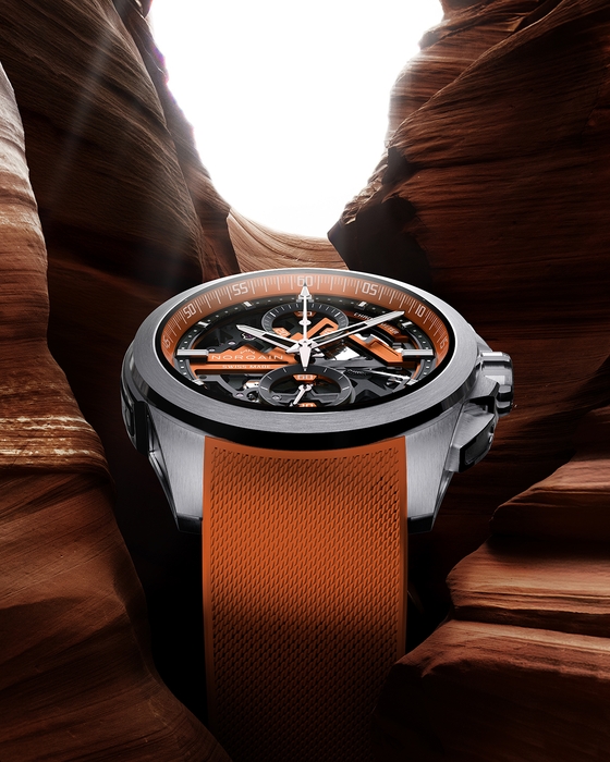 Independence Skeleton Chrono Orange-3