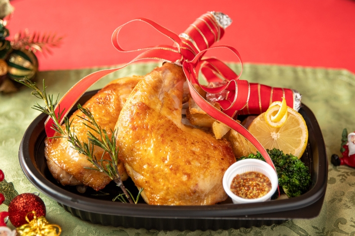 骨付き清流鶏のローストチキン