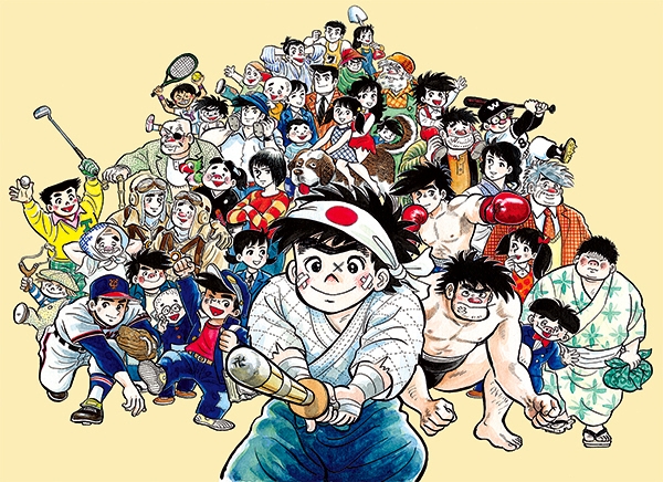 版画「キャラクター集合」220,000円(税込)(C)ちばてつや (C)高森朝雄・ちばてつや/講談社