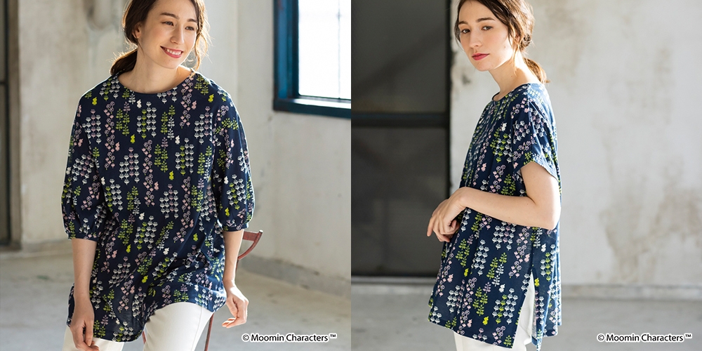 フラワー&リトルミイ トップス