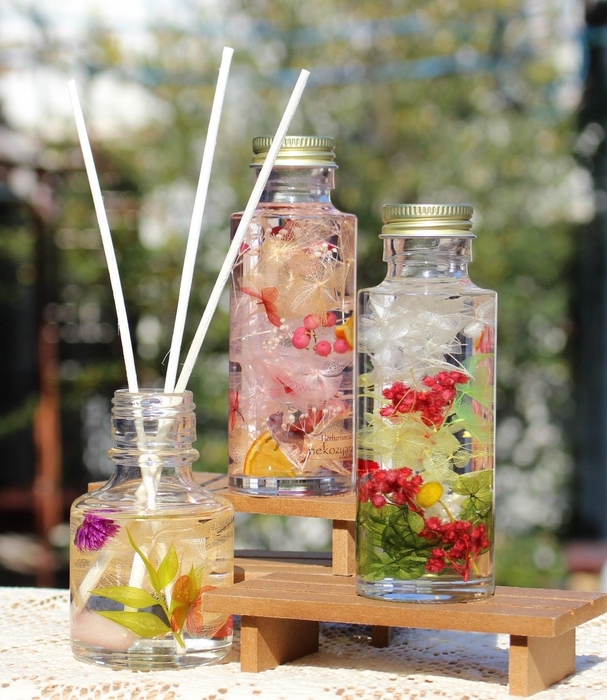 体験作品例:ハーバリウム