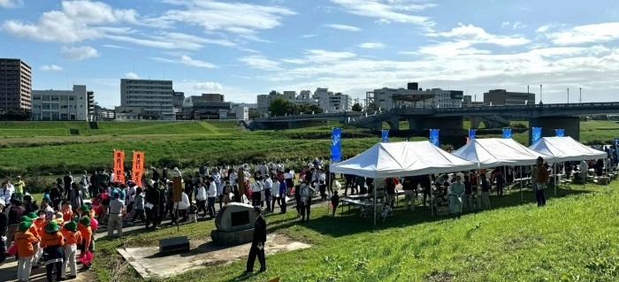 令和6年(2024年)開催の「I LOVE 遠賀川」の様子