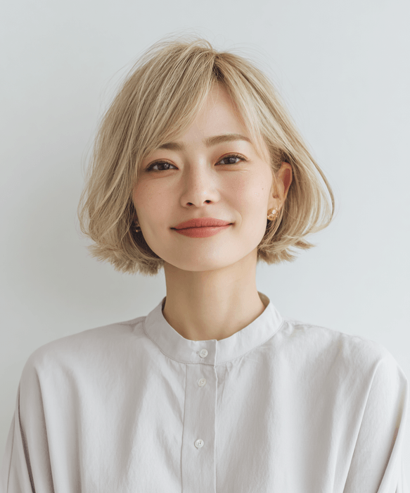 ブロンド系カラーモデル