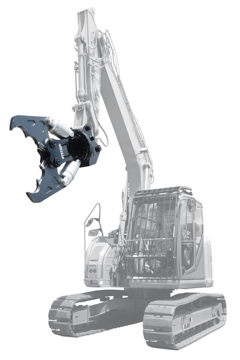 解体用大割圧砕機 ガジラ大割機D