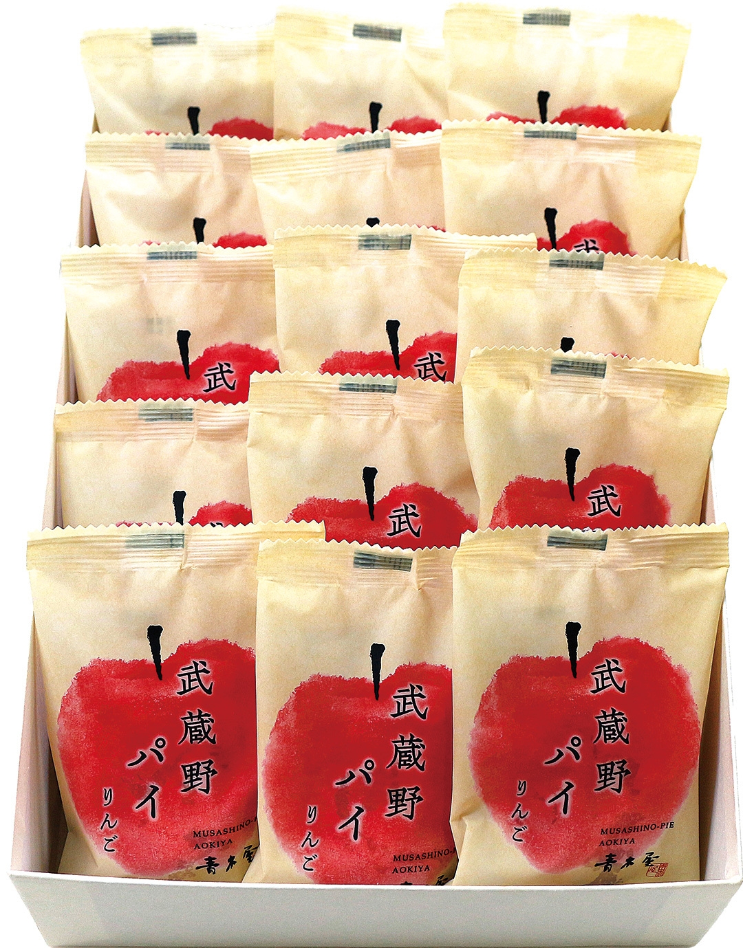 武蔵野パイ りんご 15個入 3,600円