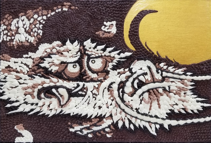 曽我蕭白 雲龍図オマージュ作品