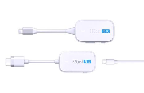 差し込むだけでPC・スマホの画像や音声をミラーリングできる 「EZCast Pocket PD」を1月1日より発売、接続中の急速充電可能