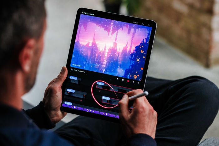 Apple Pencilに最適化(クレジット: Procreate, Nikolai Lockertsen のアニメーション作品)