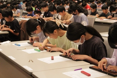 元甲子園球児の上重聡アナウンサーが、 頭脳のスポーツと言われるそろばん大会の司会を進行！！