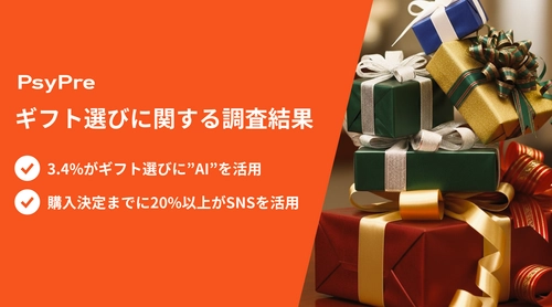 「ギフトの選び方」に関するインターネット調査を実施　 情報源は「検索エンジン」がトップ！購入を決定するまでには 「オンラインショップ」や「SNS」を参考にしているとの結果に！