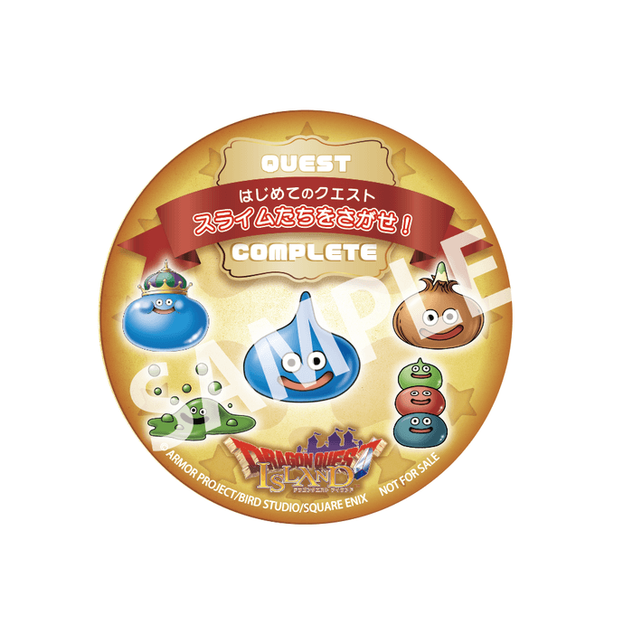 ▲記念のオリジナルステッカーをプレゼント！