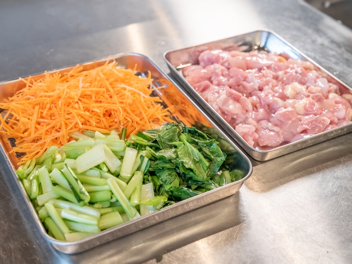 業務用ミールキット例(画像は保育施設向けのもの)