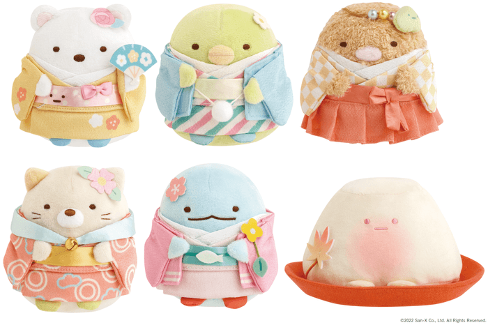 東映太秦映画村×すみっコぐらし ぬいぐるみ(S) (全6種) ※写真はイメージです