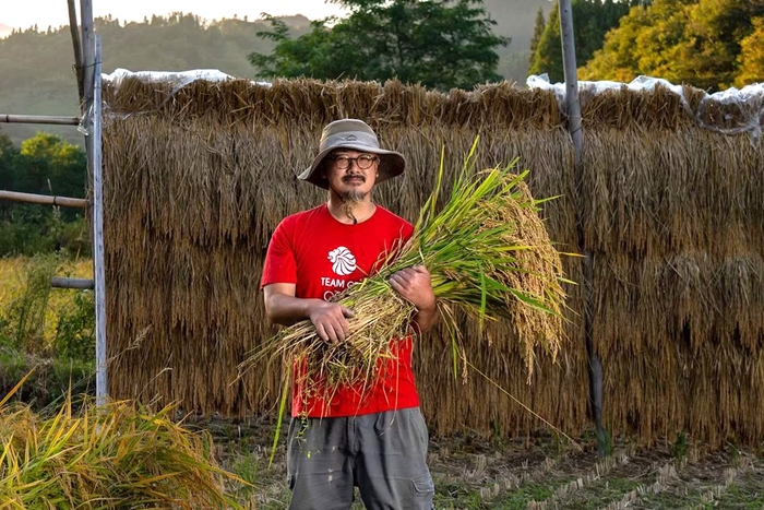 矢野雄彦さん(米仙人)