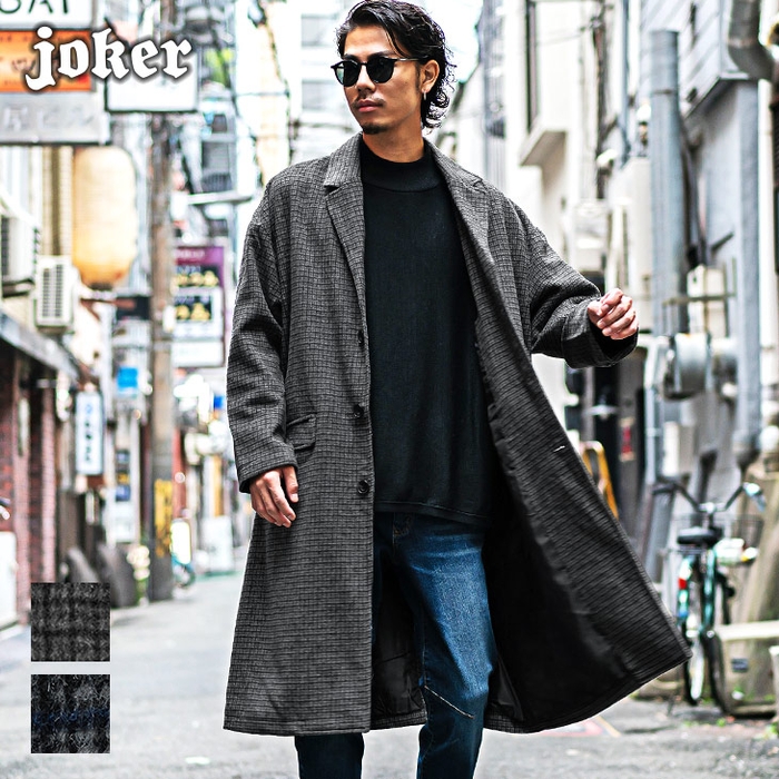 joker オーバサイズチェスターコート