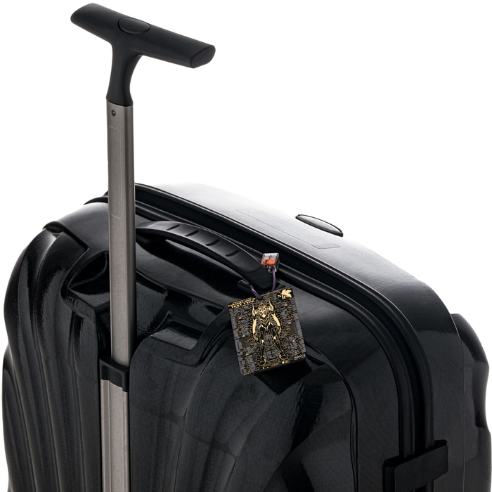 FLASH EVA01 基板アート バッグタグ 黒 使用例