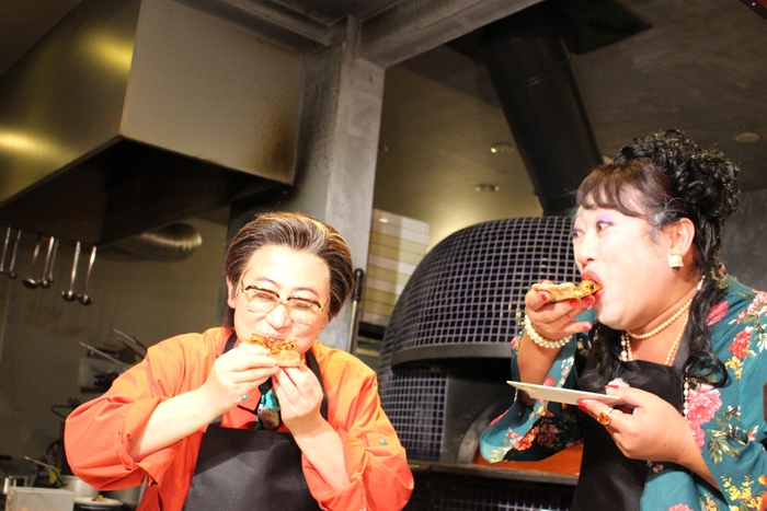 西尾一男&すず子ママ 試食