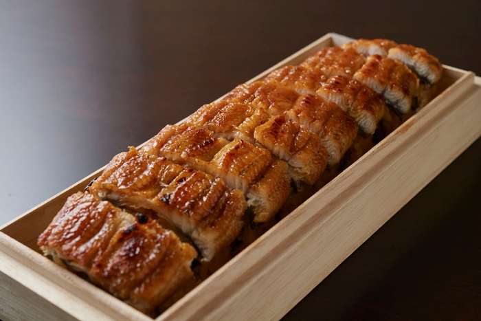 丸々1本うなぎ棒寿司 中身