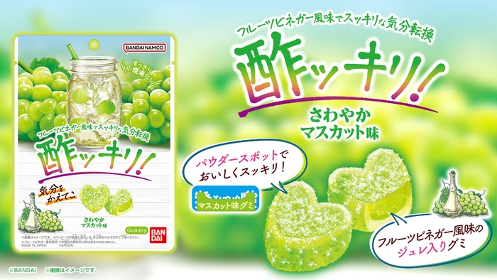 酢ッキリグミ さわやかマスカット味