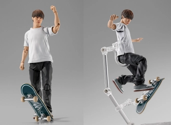 2024年夏、日本を感動と熱狂の渦に巻き込んだ スケートボーダー「堀米 雄斗」が可動フィギュア化！ 迫力のある空中トリックも再現可能！