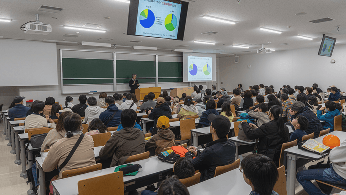 昨年の様子（九州大学　特別授業）