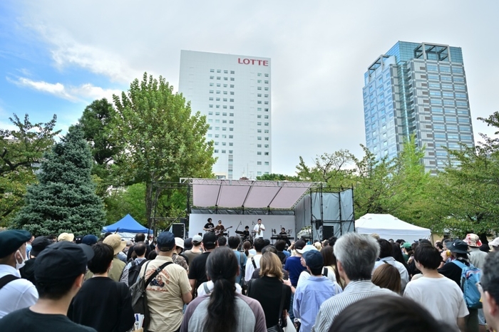 2024年の錦糸公園メインステージの様子