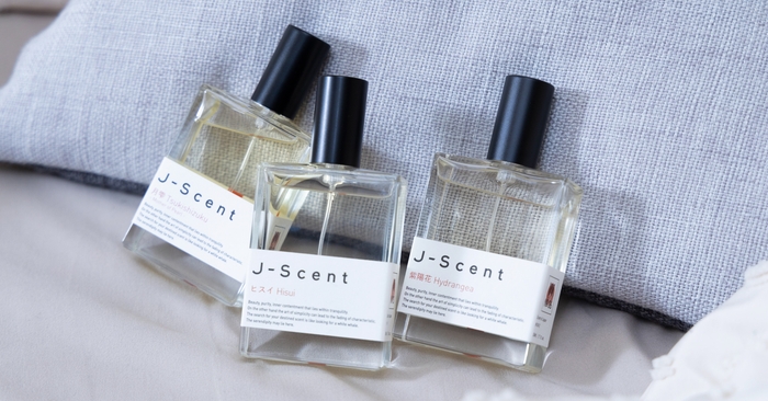 J-Scent「ヒスイ / Hisui」の香り(画像中央)