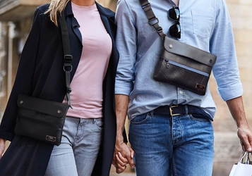 廃タイヤを再利用したサステナブルな鞄を生み出す「SEAL」から 旅行時に便利な「トラベルサコッシュウォレット」を発売！