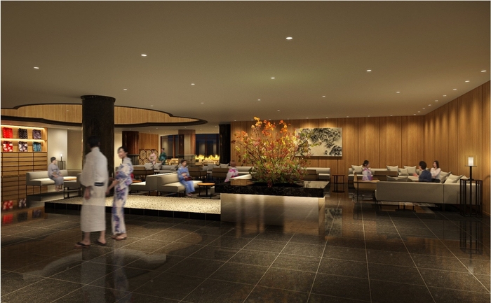 無料ラウンジ完成イメージ(実際とは異なる場合がございます)