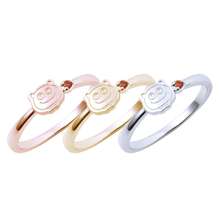 ●K10ゴールド(ホワイト/ピンク/イエロー)より選択可能