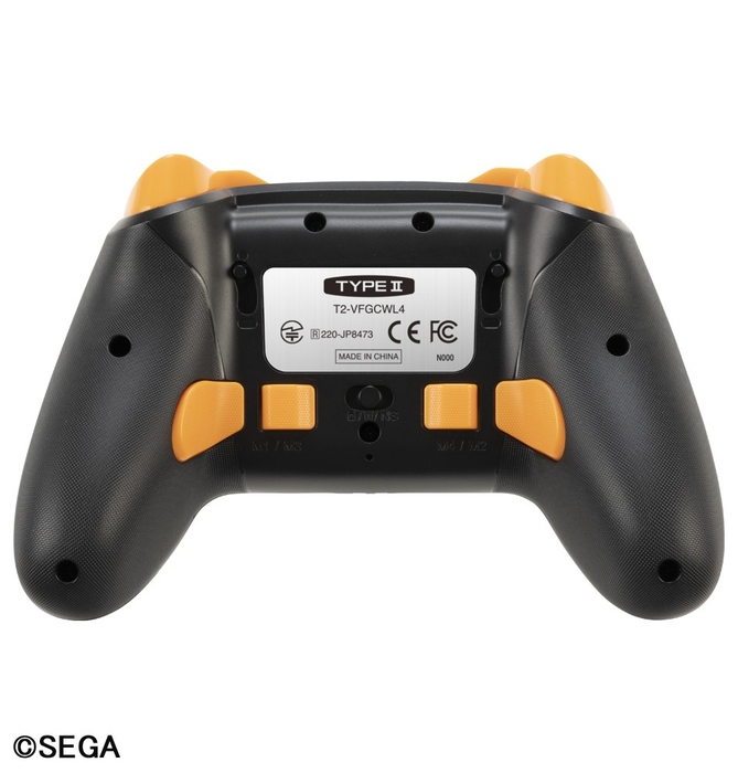 背面に4つの拡張ボタンとトリガー深度切り替えスイッチを搭載