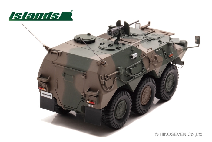 1/43 陸上自衛隊 82式指揮通信車:右後