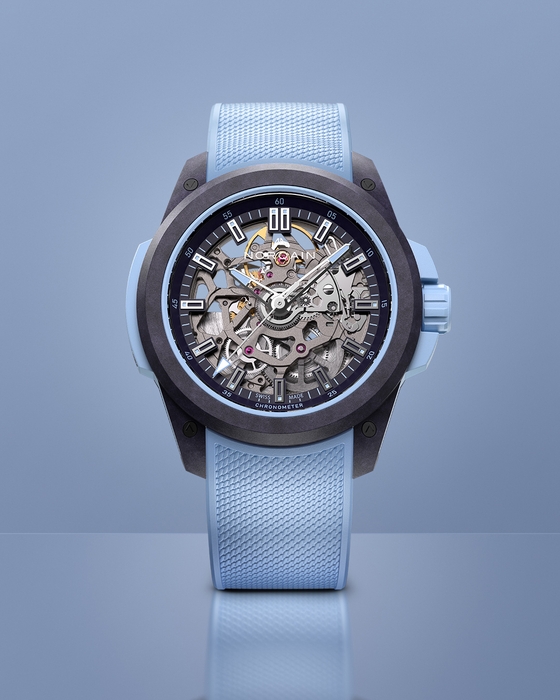 Wild ONE Skeleton 39mm Purple Ice Blue