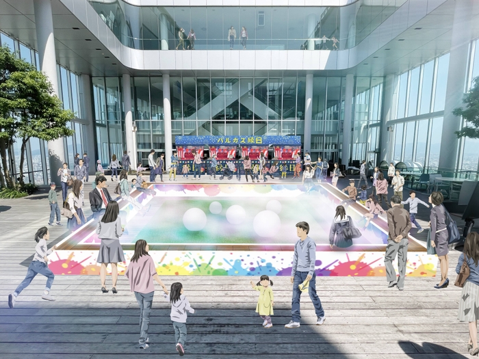  「ハルカス300 雲の中の夏祭り」開催イメージ