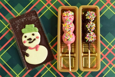 お団子×カラフルなチョコ、 見た目もかわいい和スイーツ「チョコマント」の クリスマスセットが名古屋にて3日間限定販売！