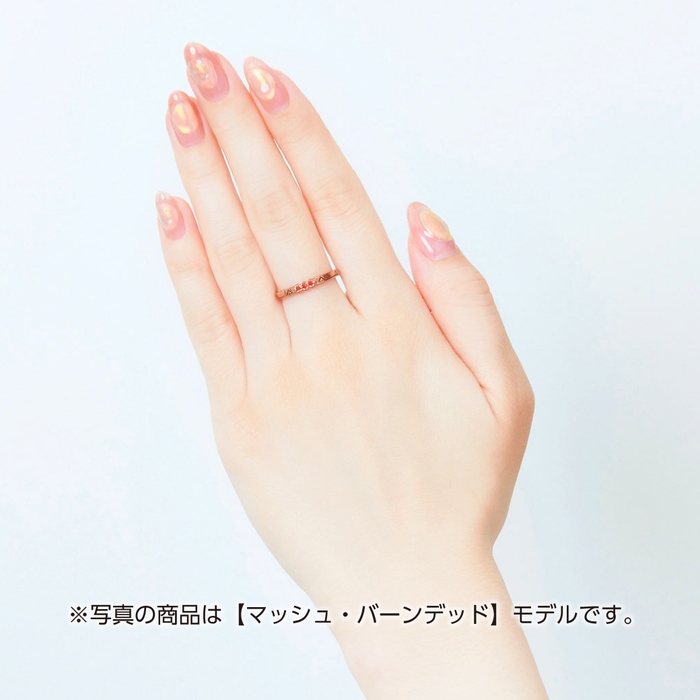 リング着用画像(リング11号相当)