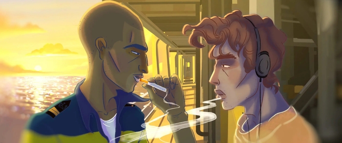 インターナショナルコンペティション 『Christopher at Sea』(Tom CJ BROWN/フランス)