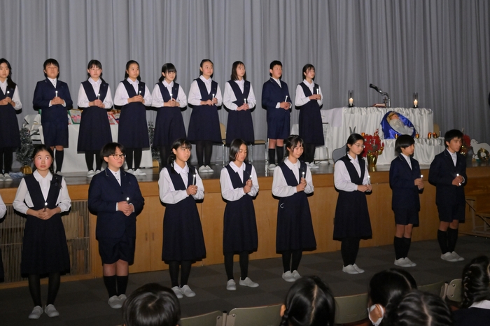 2024年度「クリスマスを祝う集い」の様子