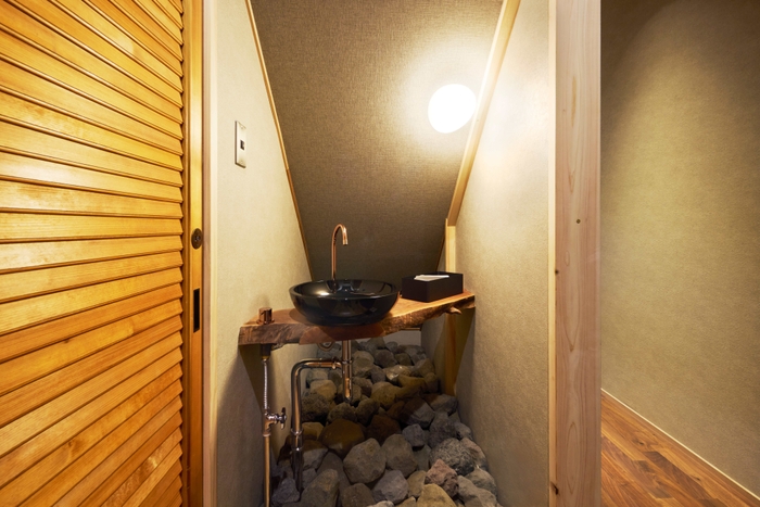 石庭のハンドウォッシュカウンター