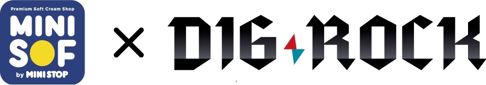 MINI SOF × DIG-ROCK ロゴ
