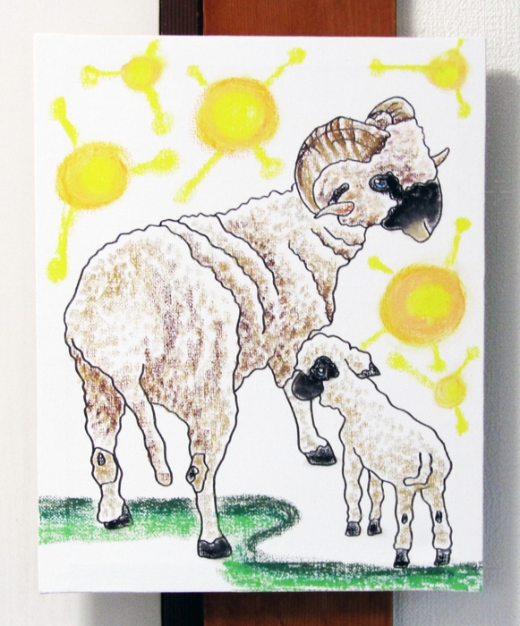 色を載せた作品イメージ