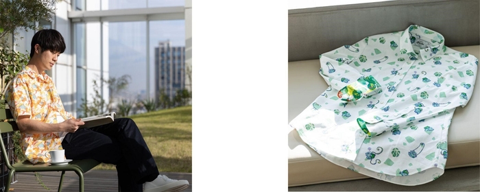 左)リザ―ドン柄 右)フシギダネ柄