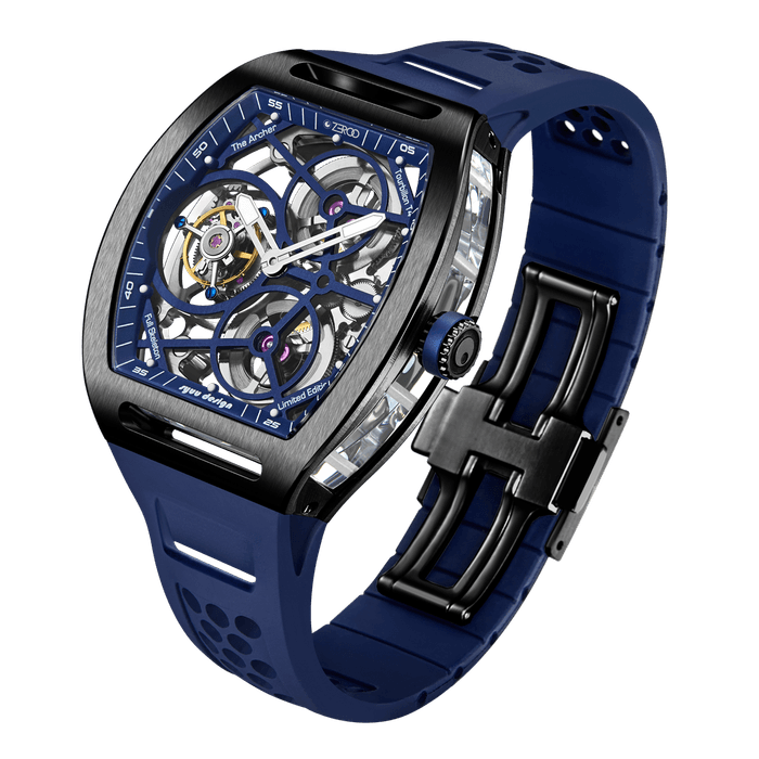 ZEROO T4 THE ARCHER TONNEAU フルスケルトントゥールビヨン ZT004BBL