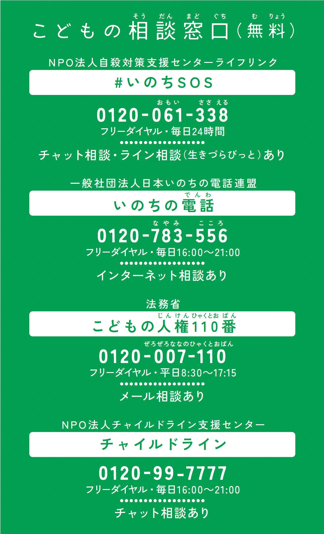 「じどうかんもあるよ」カード裏面