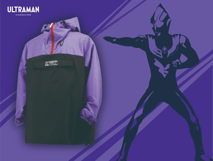 <UT-08 UVポケッタブルパーカー ウルトラマンティガ>