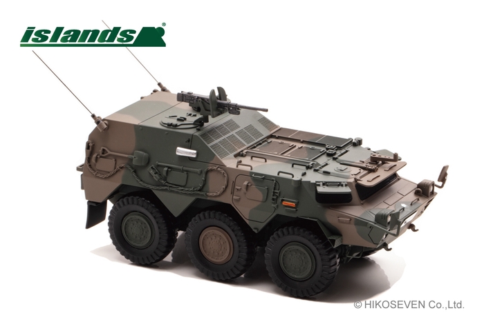 1/43 陸上自衛隊 82式指揮通信車:右前