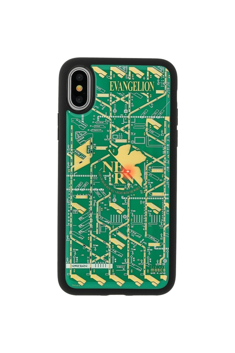 NERV iPhoneXケース 緑